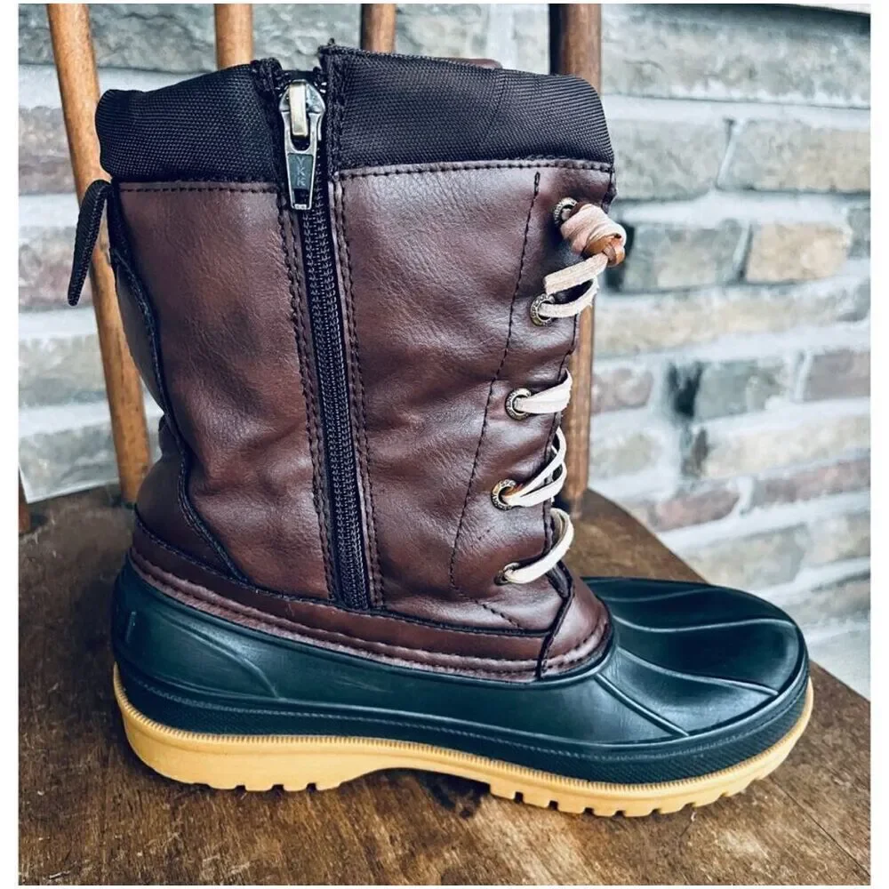 Sperry duck boots waterproof size 2